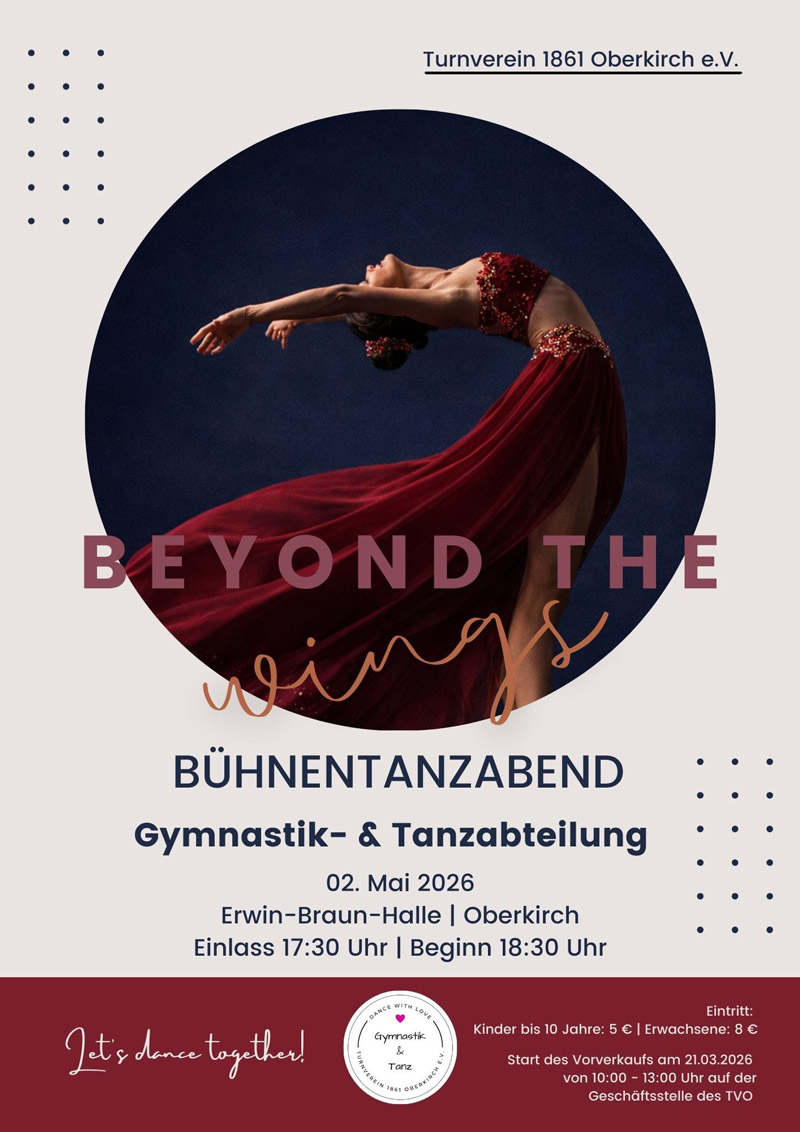 Bühnentanzabend am 2. Mai 2026